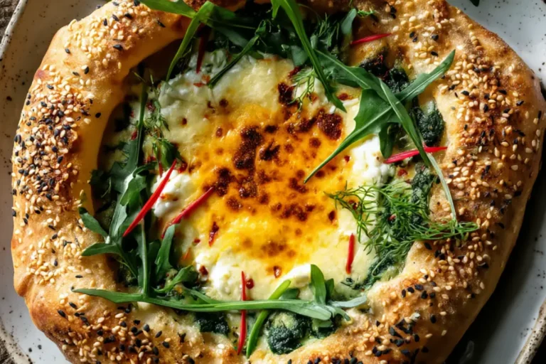 Sesame Gouda Khachapuri