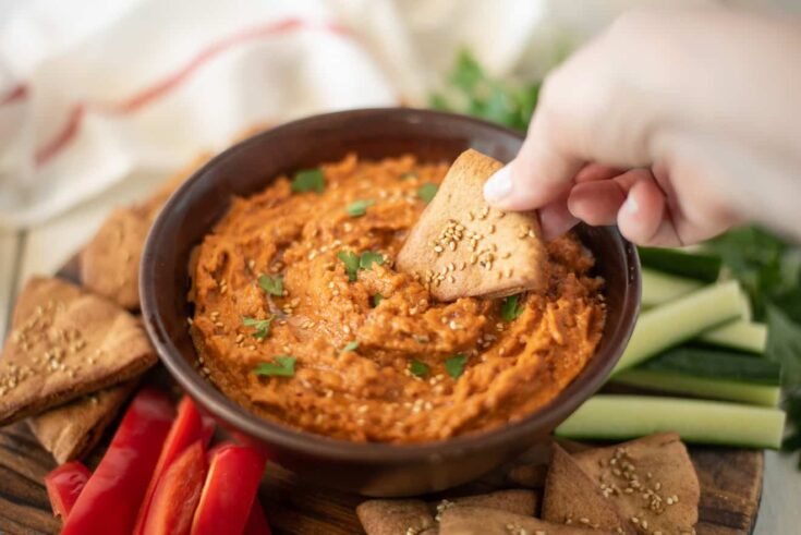 Sun-Dried Tomato Hummus