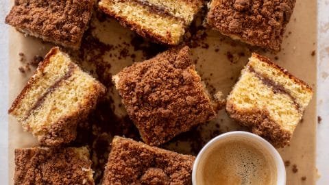Cinnamon Crunch Yogurt Coffee Cake