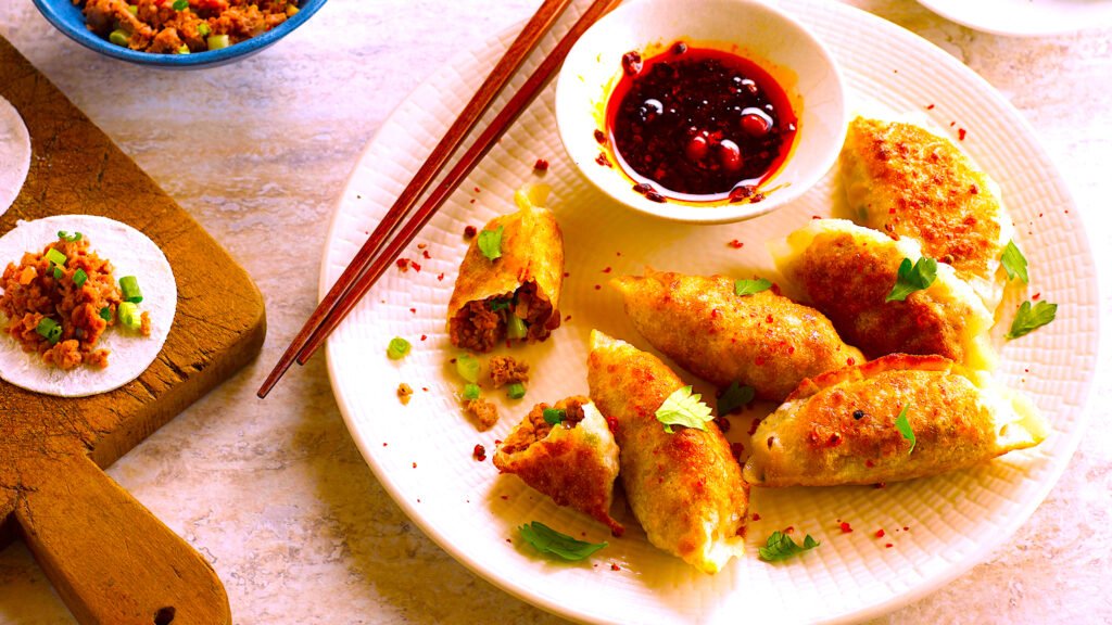 Vegetable Potstickers!