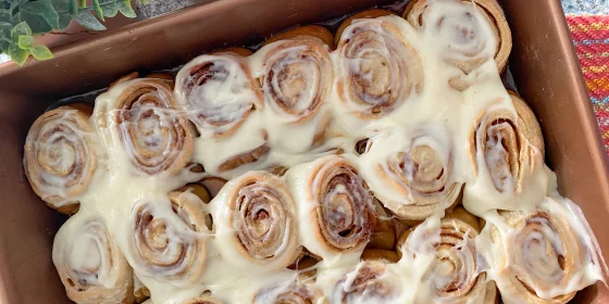 Big Fluffy Overnight Cinnamon Rolls