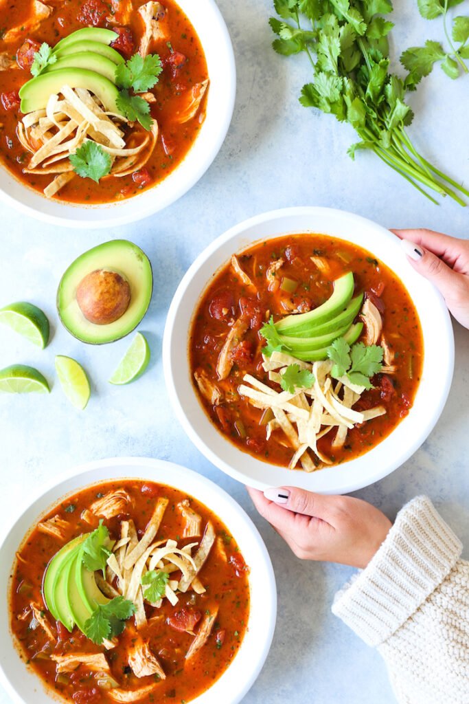 Instant Pot Chicken Tortilla Soup