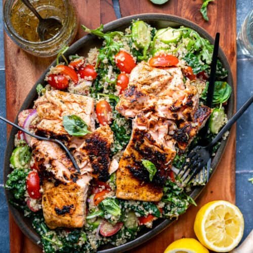 Salmon Club Salad