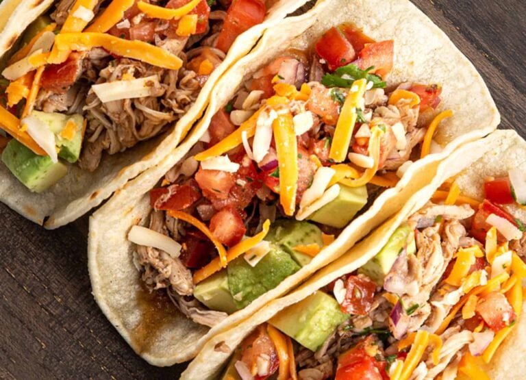 Instant Pot Chicken Tacos