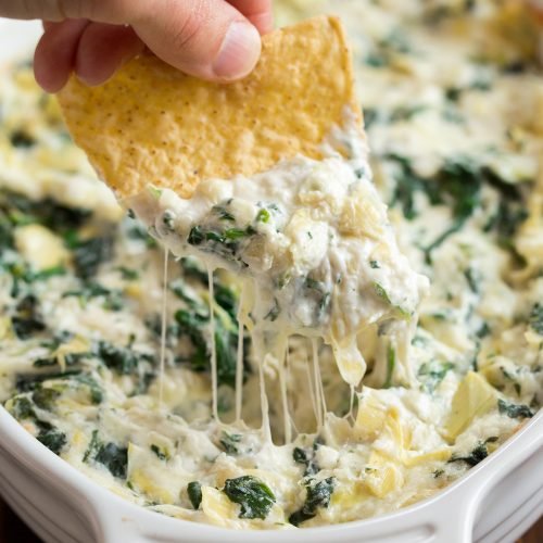 Hot Spinach and Artichoke Dip