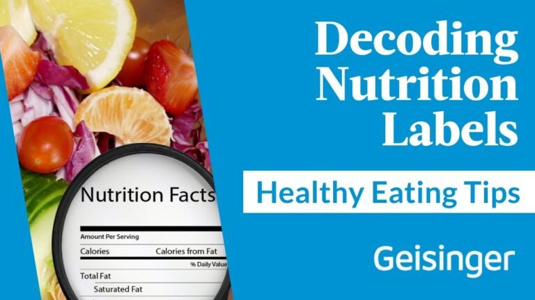 Your Guide To Decoding Food Labels For Healthier Living